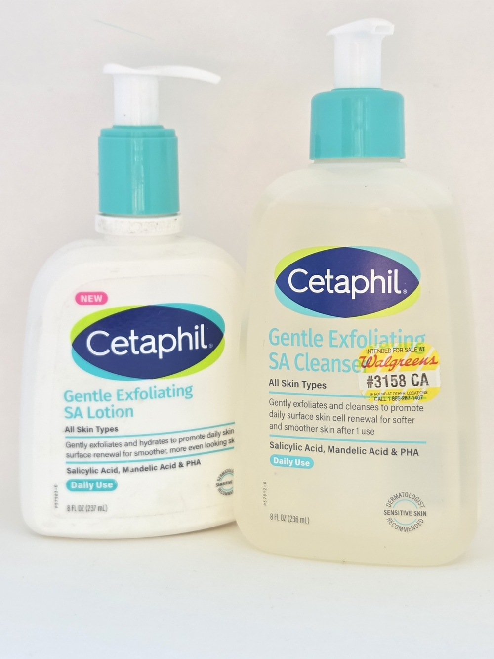 Cetaphil SA Cleanser + SA Lotion Set NEW